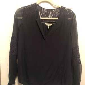 Navy blue blouse